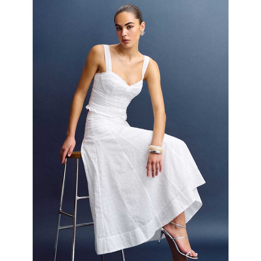 SZ 4 Reformation Anatolia Top White - Picture 2 of 7